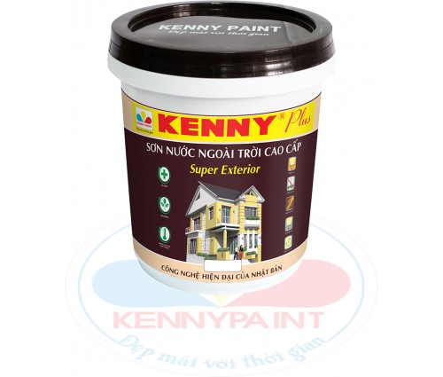 SƠN NGOẠI THẤT KENNY SATIN SUPER INTERIOR (K8)