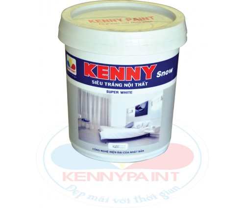 SƠN NỘI THẤT KENNY SNOW SUPER WHITE INTERIOR (KW)