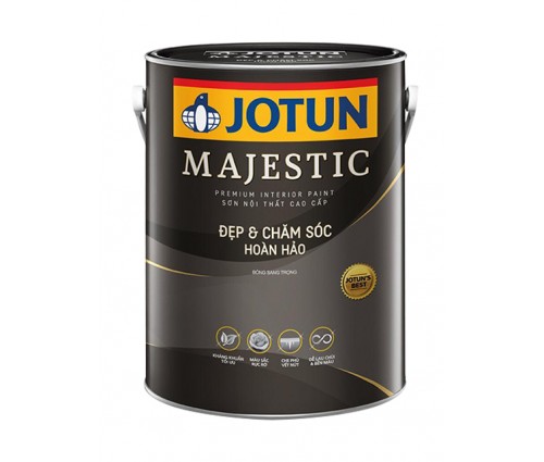 Sơn nội thất Majestic đẹp và chăm sóc hoàn hảo