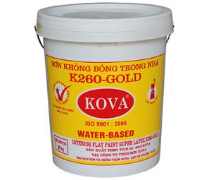 Sơn không bóng trong nhà K260-Gold