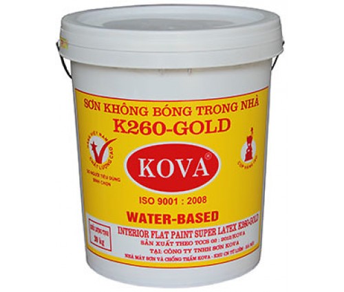 Sơn không bóng trong nhà K260-Gold